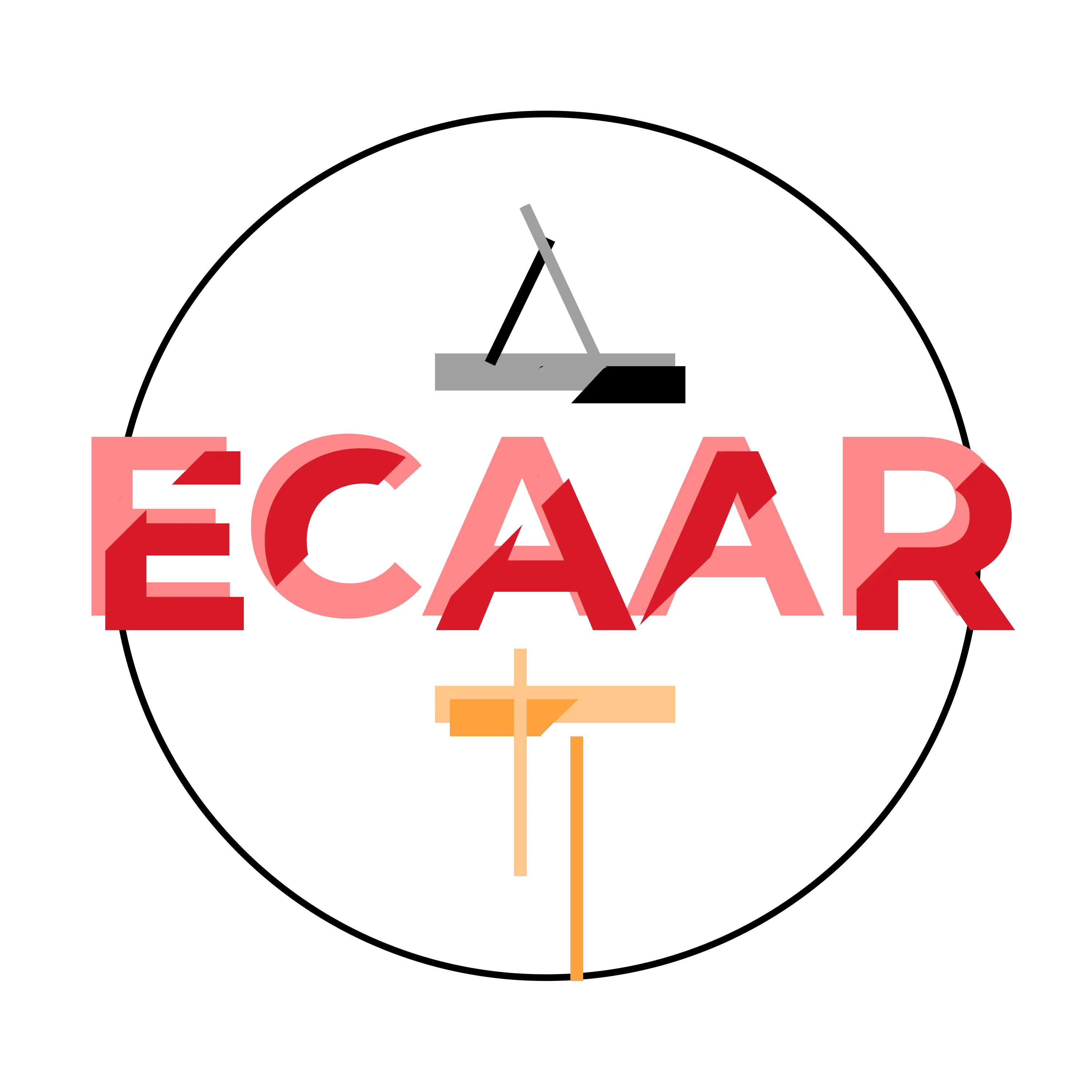 Circle logo with 'ECAAR' as a red lantern.